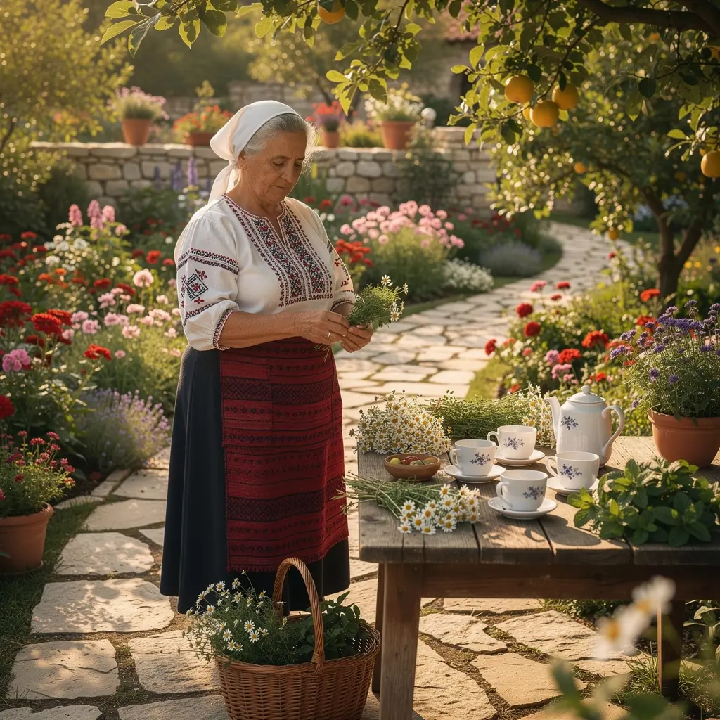 Zeleni čaj s mirisom lavande i sušenih cvjetova za opuštajuće trenutke.