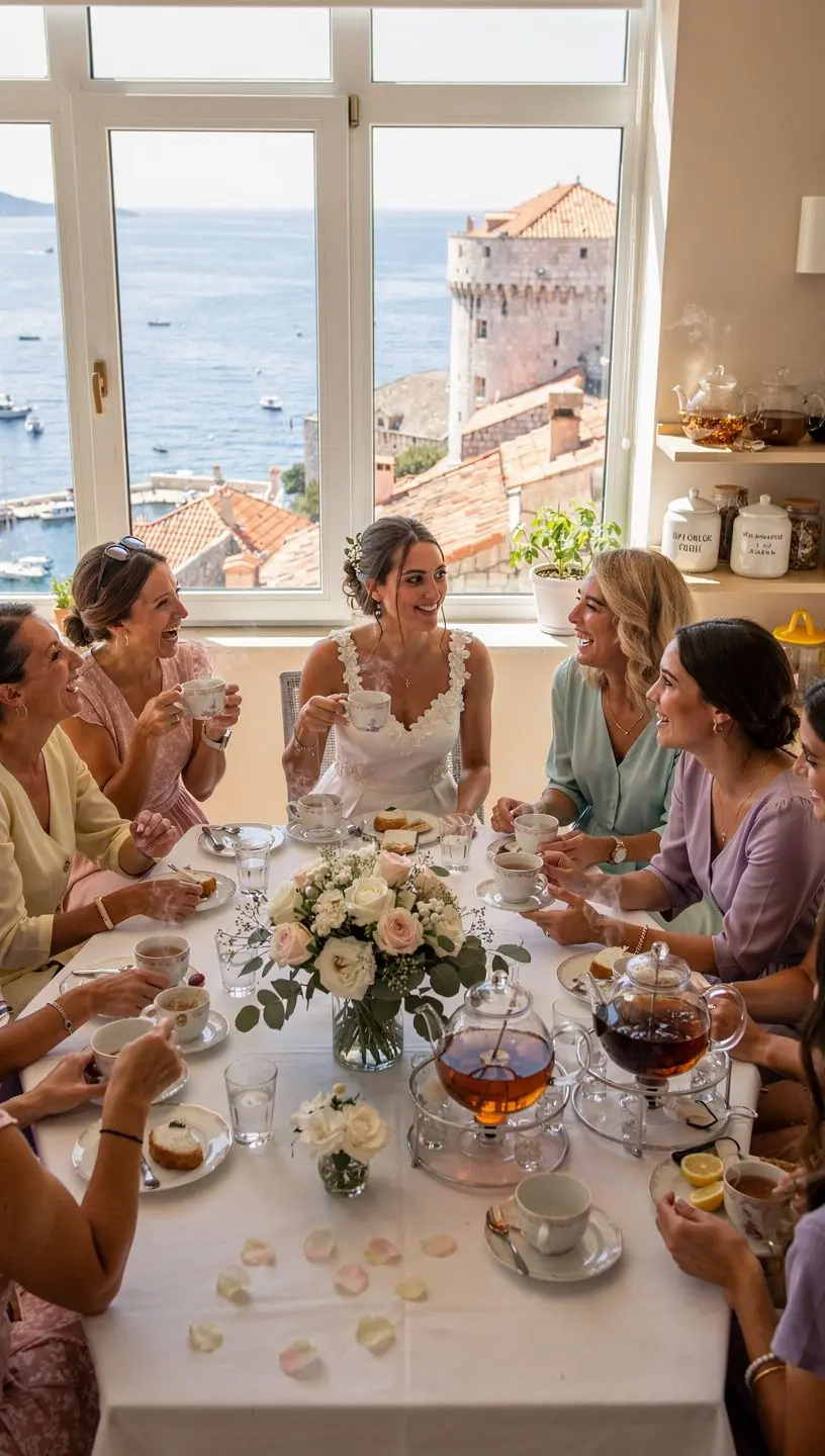 Zeleni čaj s mirisom mente u elegantnoj šalici.